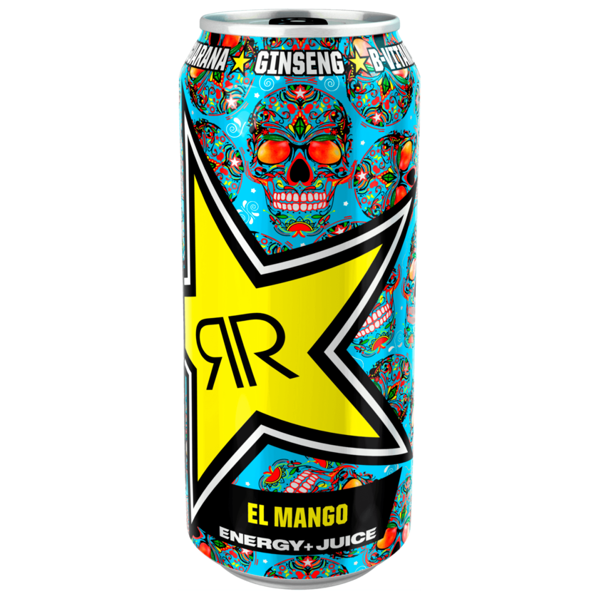 Rockstar El Mango Energy and Juice 0,5l